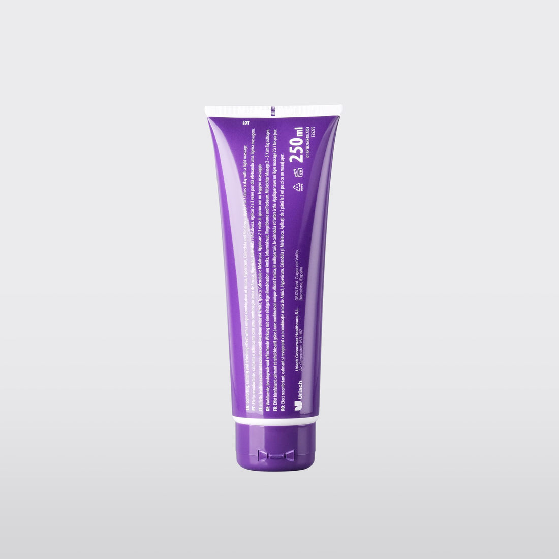 Fisiocrem Solugel - Massage rub for Neck, Shoulders and Back with Arnica - 250 ml