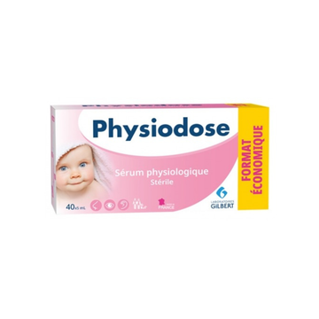 Physiodose Sterile Physiological Serum 40 Single Doses of 5ml