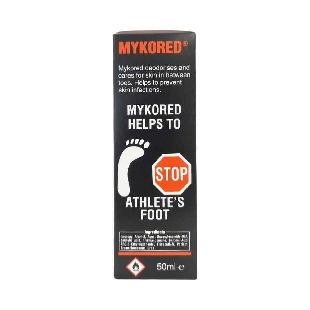 Mykored Nail Tincture Athlete's Foot Verrucae Fungal 50ml