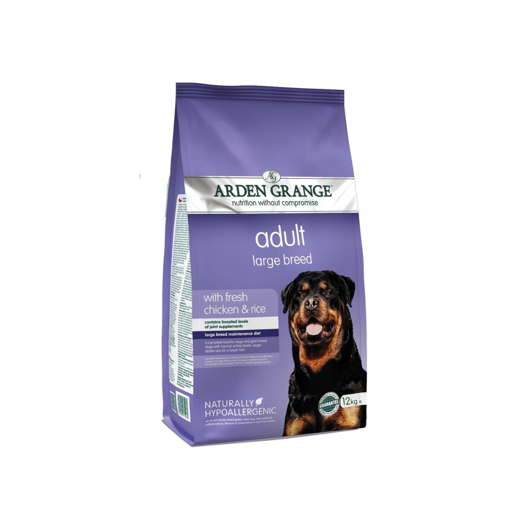 Arden Grange Adt Lge Breed With Fresh Chicken & Rice 12kg
