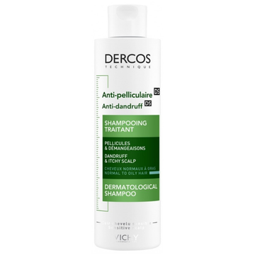 Vichy Dercos Anti-Dandruff Advanced Action Shampoo Normal to Oily Hair 200ml