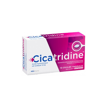Cicatridine HRA Pharma Cicatridine 10 Vaginal Ovules
