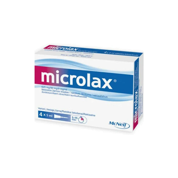 MICROLAX 4x5 ml - Treatment of Constipation Or Conditions Requiring Facilitated Bowel Movements