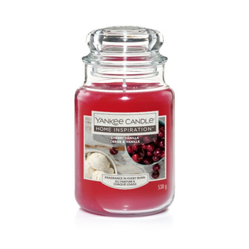 Yankee Hi Large Jar Cherry Vanilla 538g