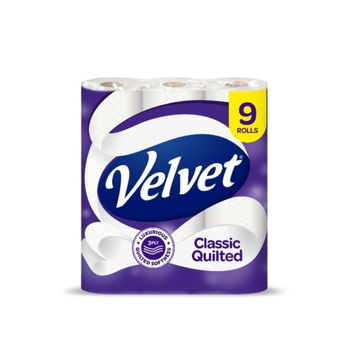 Velvet Classic Quilted 9 Roll