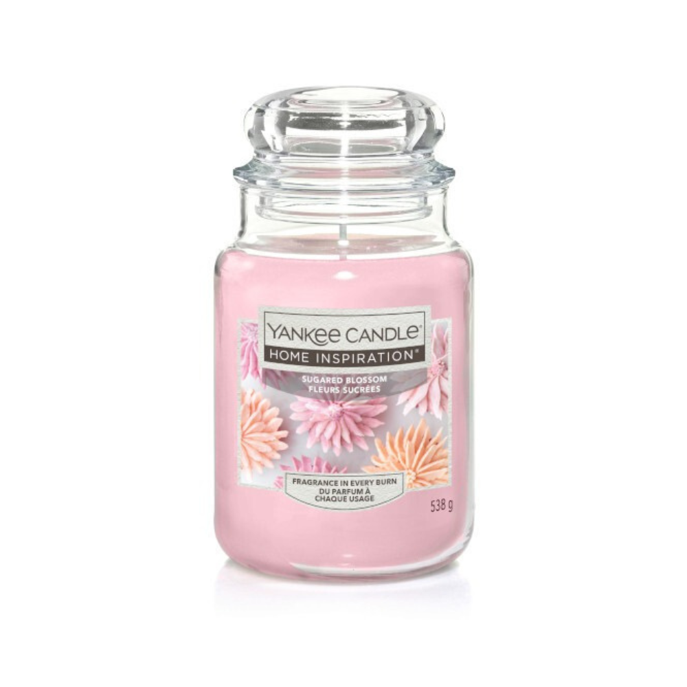 Yankee Hi Large Jar Sugared Blossom 538g