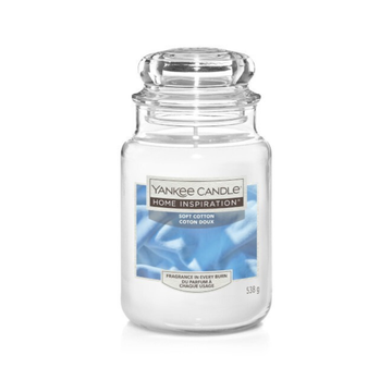 Yankee Hi Large Jar Soft Cotton 538g