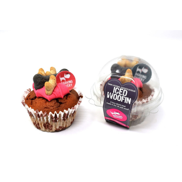 Barking Bakery Vanilla Woofin Iced Pink