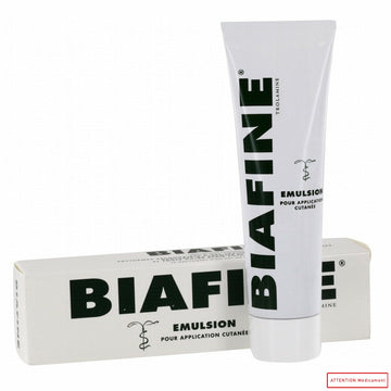 Biafine Emulsion 93g metal squeeze tube in classic white and green packaging